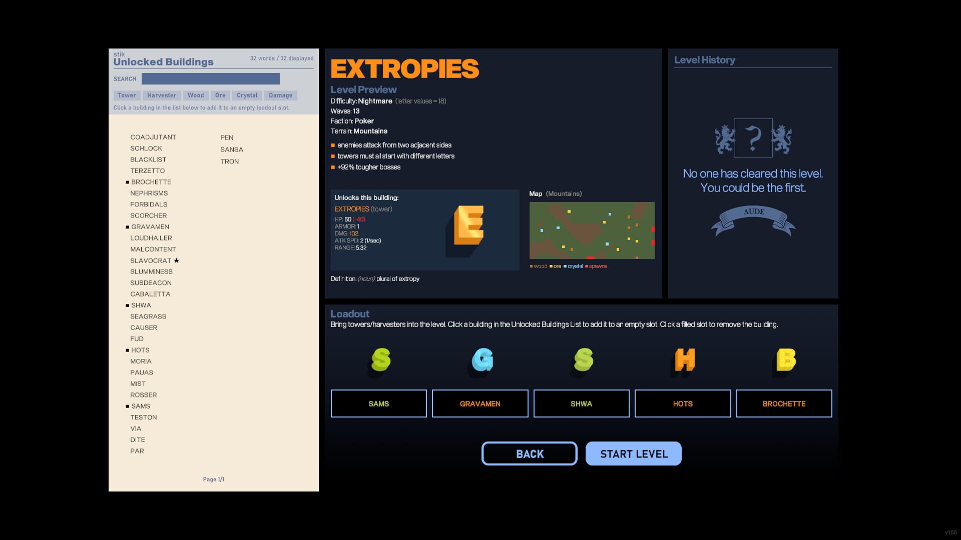 Screenshot for Towers of Babble