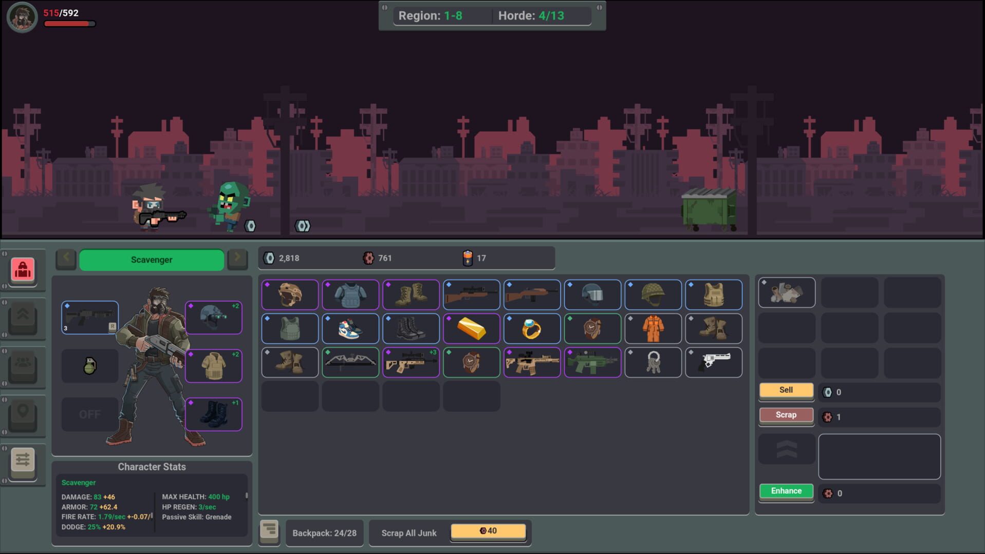 Screenshot for Outbreak Z