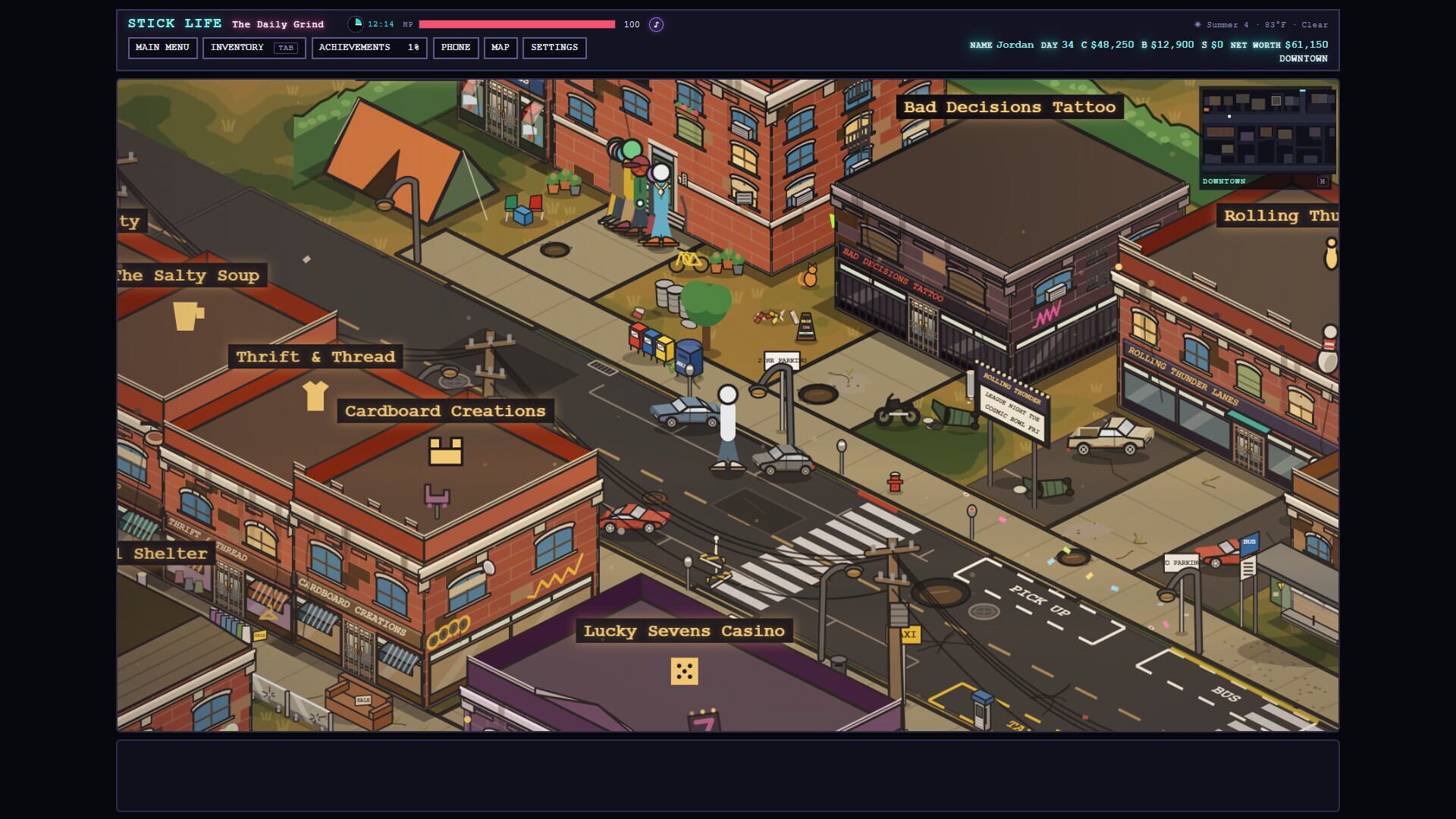 Screenshot for Stick Life: The Daily Grind