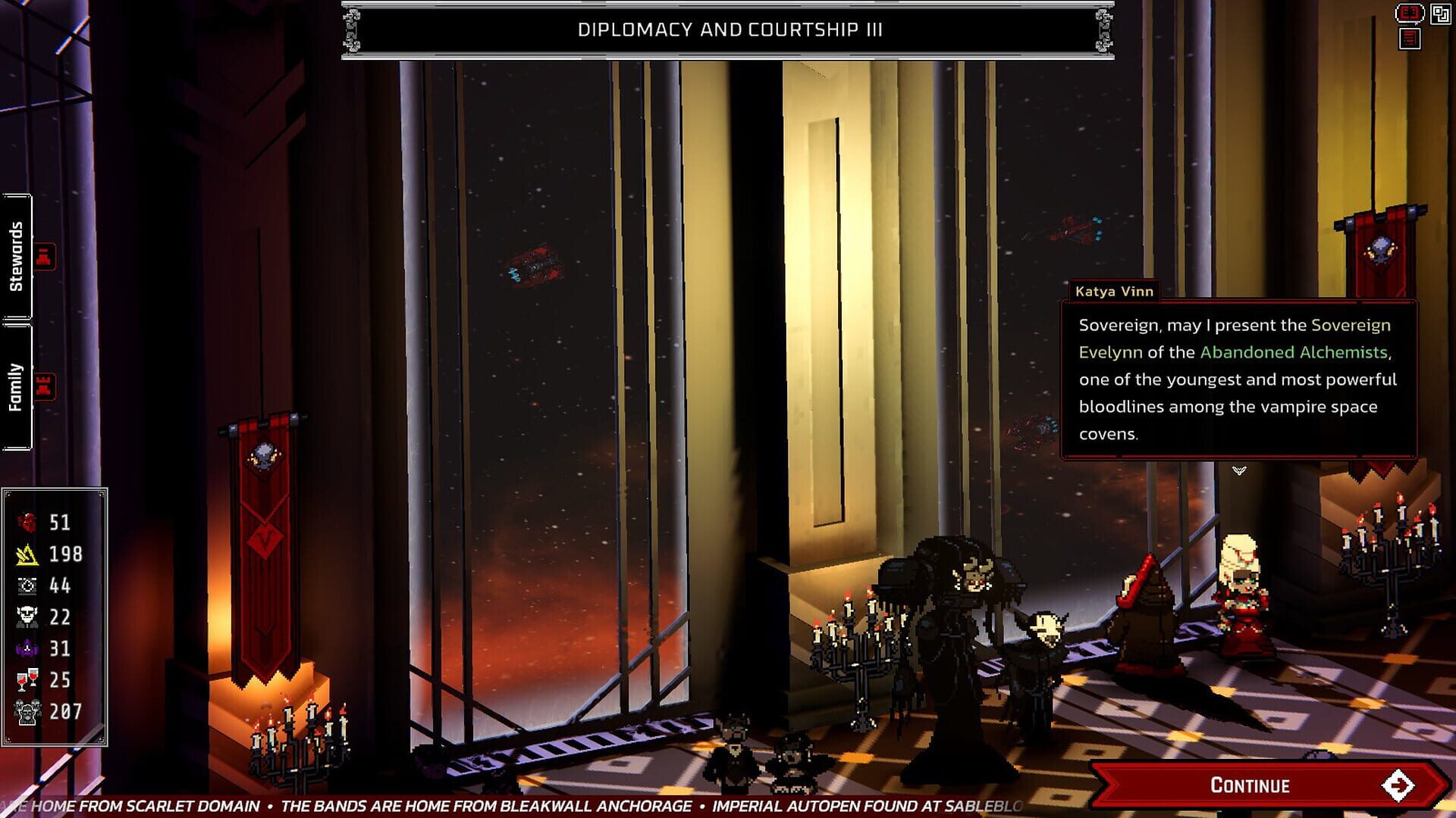 Screenshot for Vampolitics: Vassals of the Void