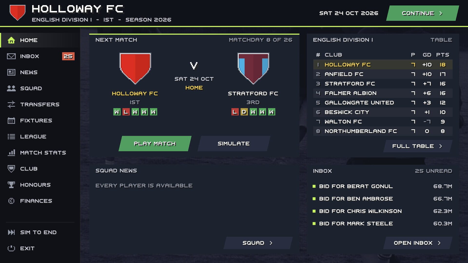 Screenshot for No Stars Football