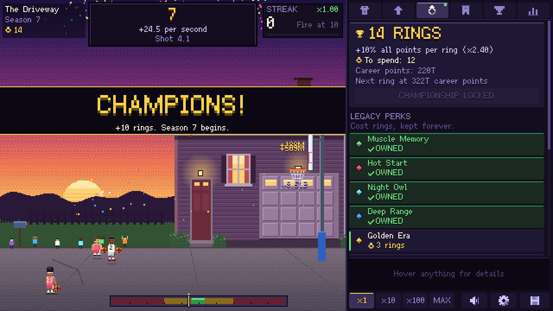 Screenshot for Idle Hoops