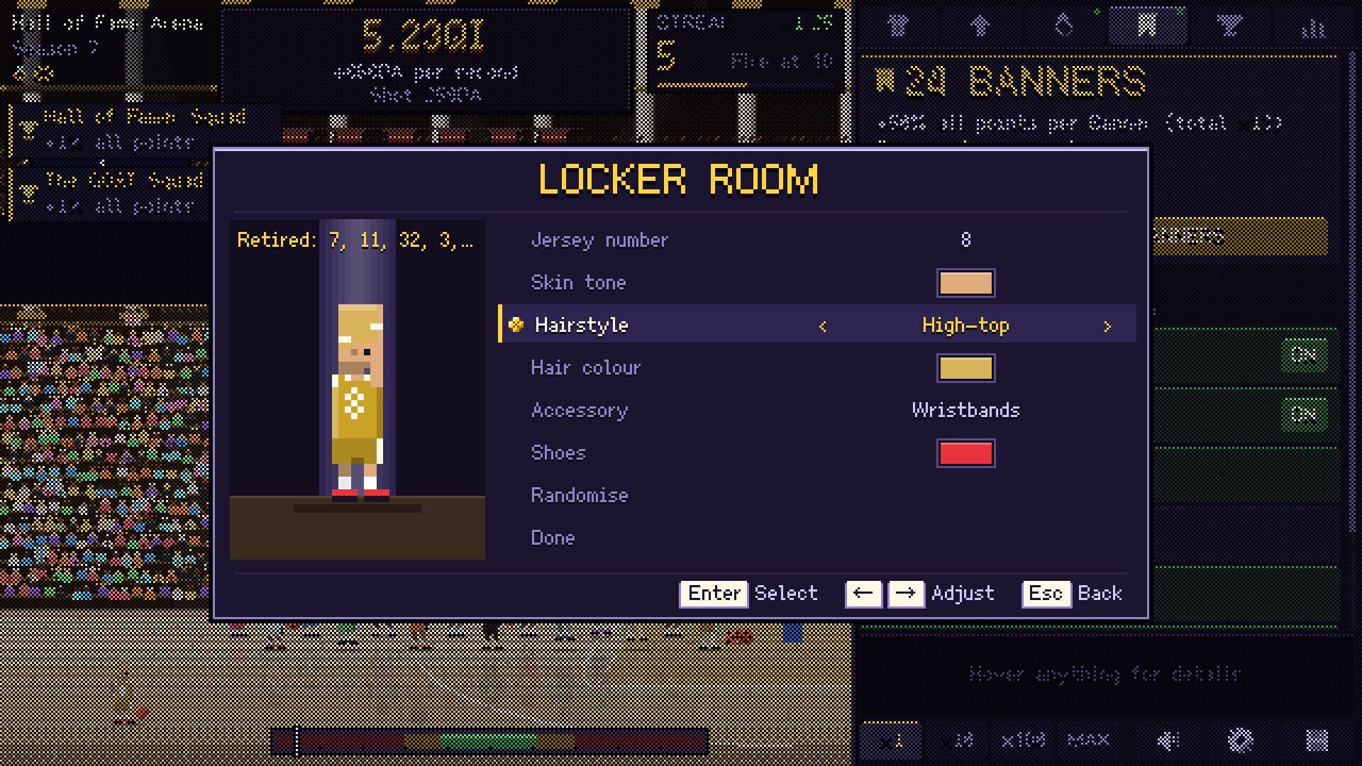 Screenshot for Idle Hoops