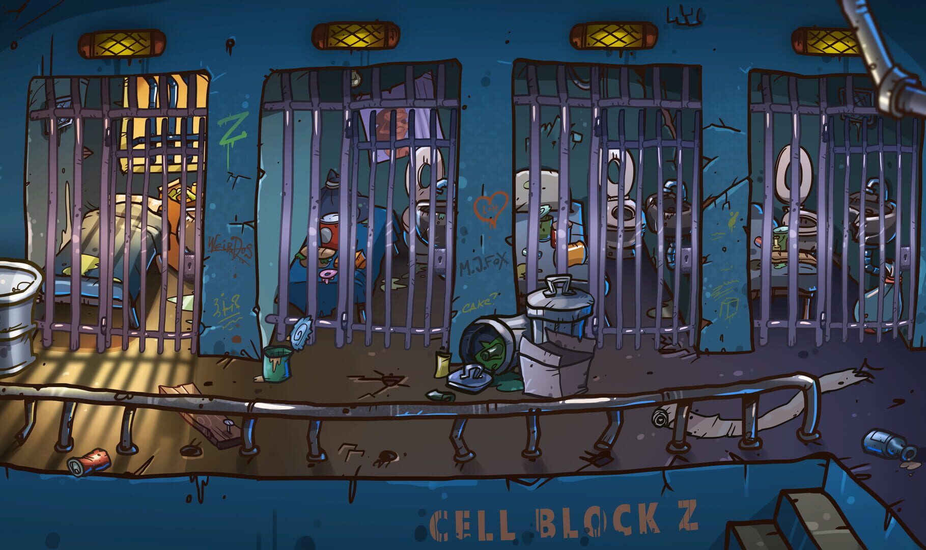 Screenshot for Scheming Through the Zombie Apocalypse: Episode 2 - Caged