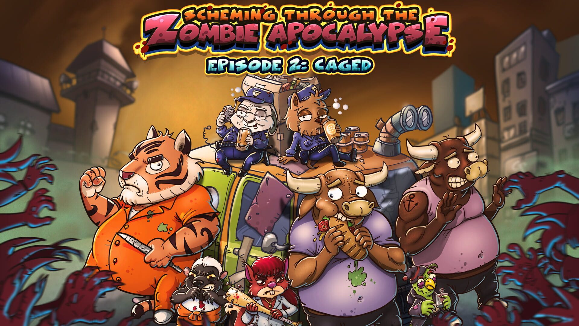 Screenshot for Scheming Through the Zombie Apocalypse: Episode 2 - Caged