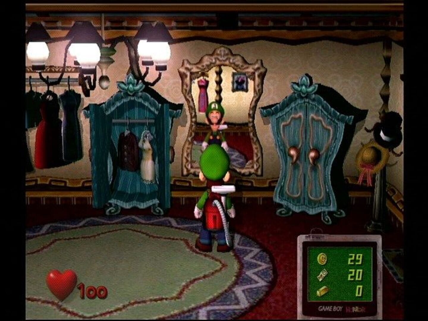 Screenshot for Luigi's Mansion