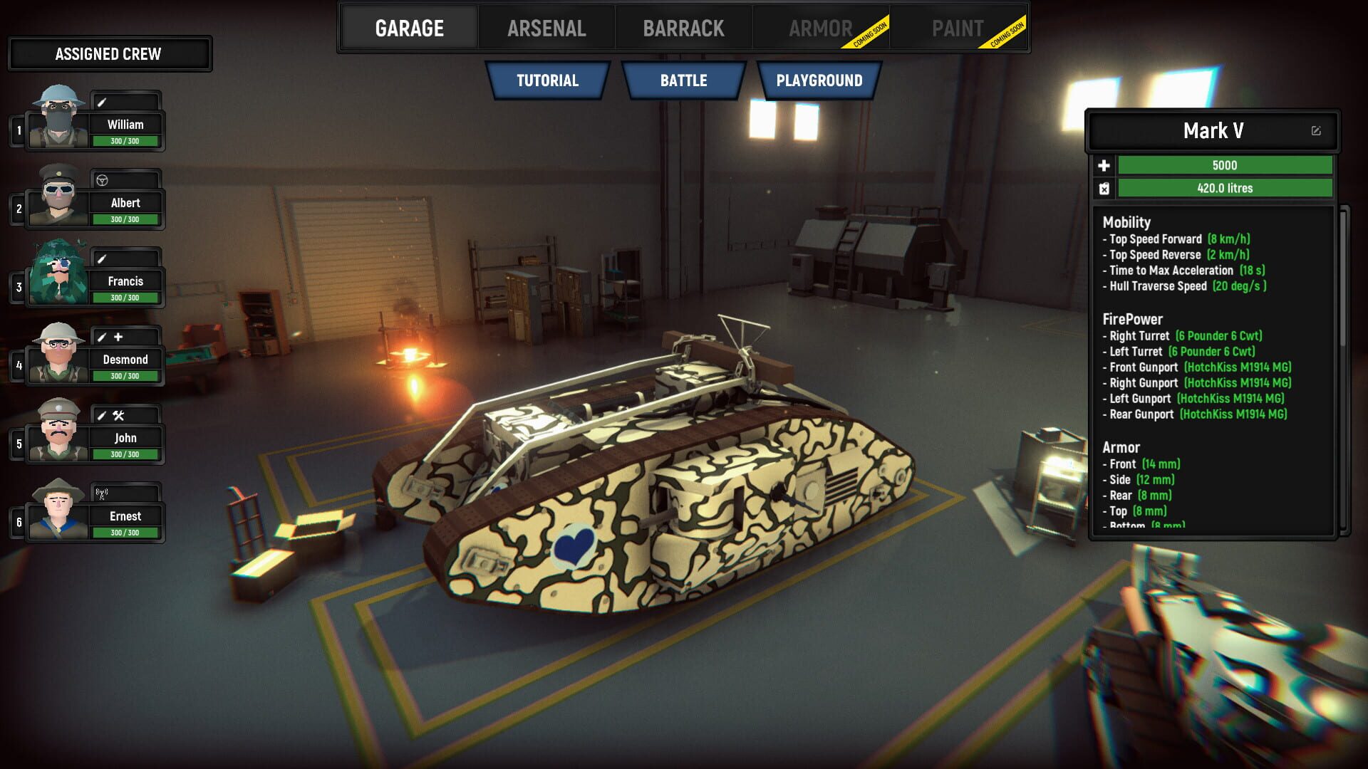 Screenshot for Armored Battle Crew
