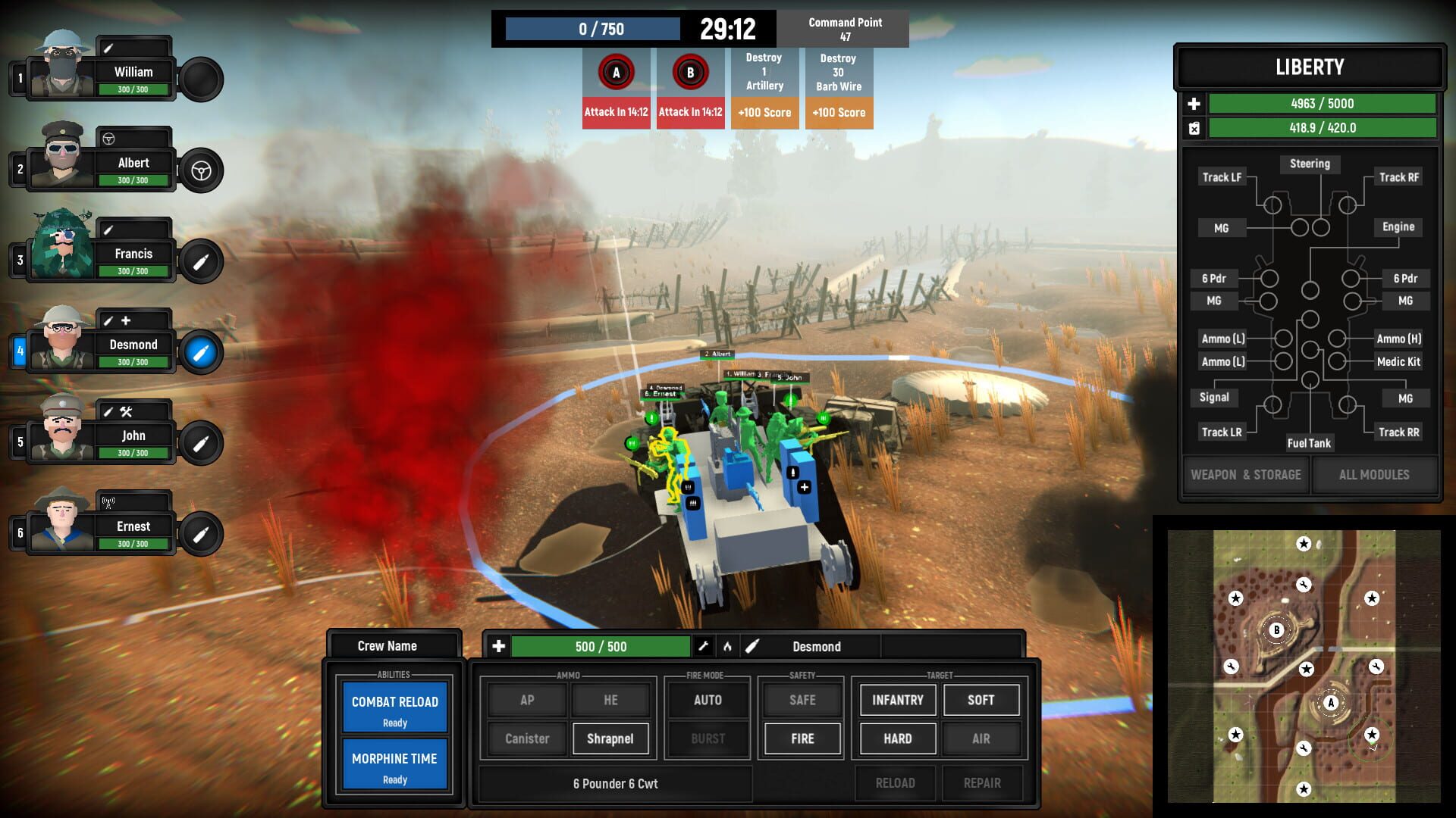 Screenshot for Armored Battle Crew