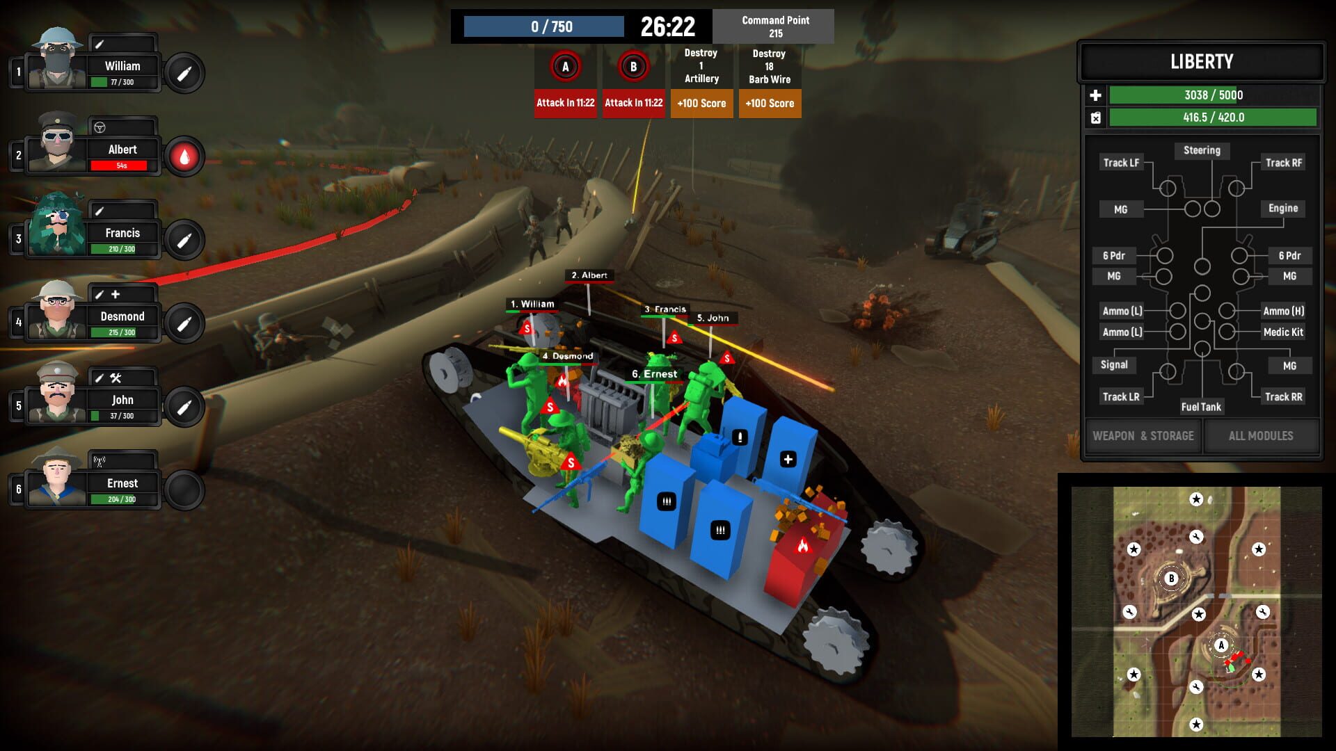 Screenshot for Armored Battle Crew