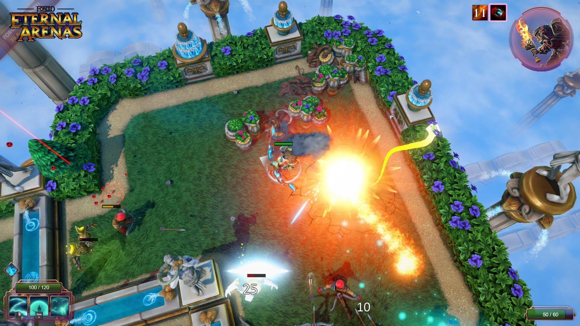 Screenshot for Forced: Eternal Arenas