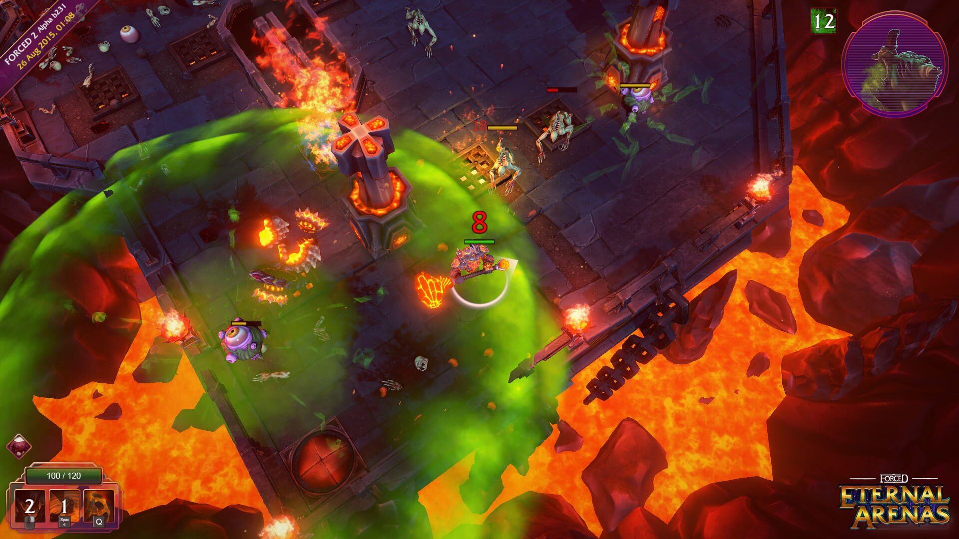 Screenshot for Forced: Eternal Arenas