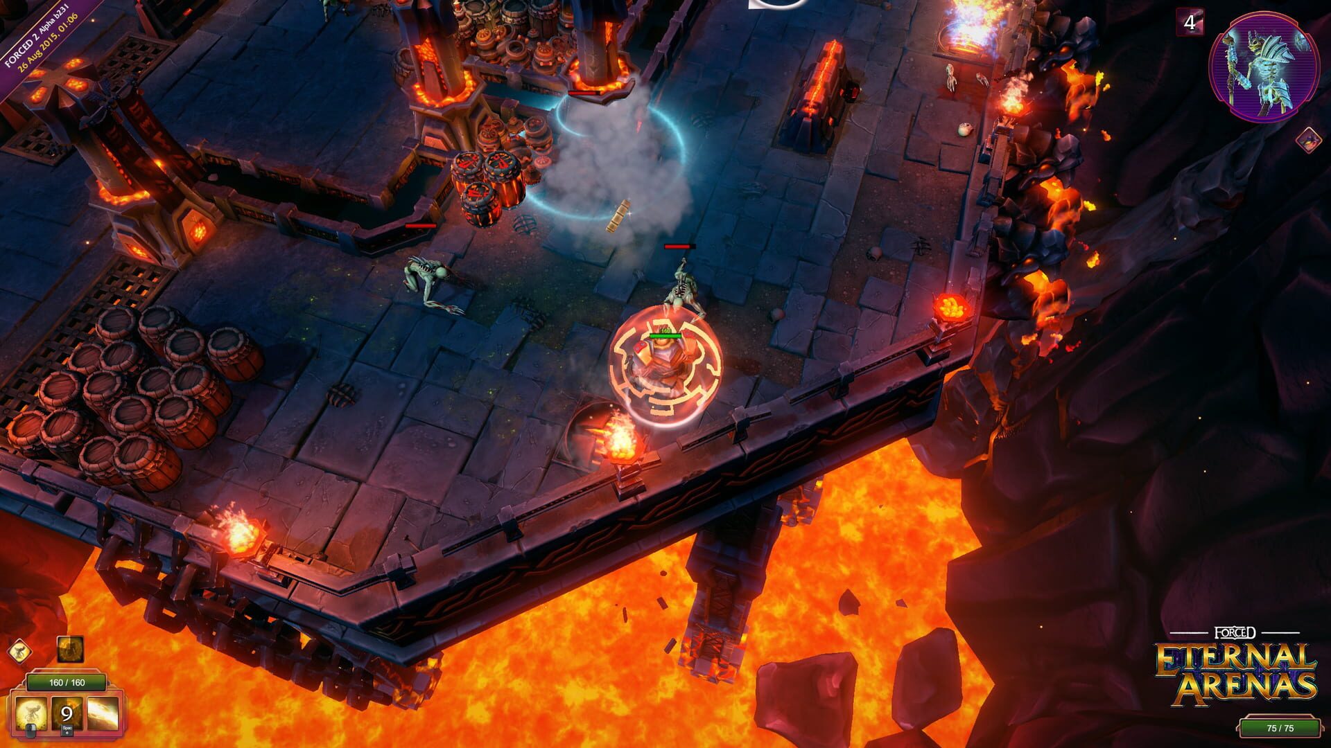Screenshot for Forced: Eternal Arenas