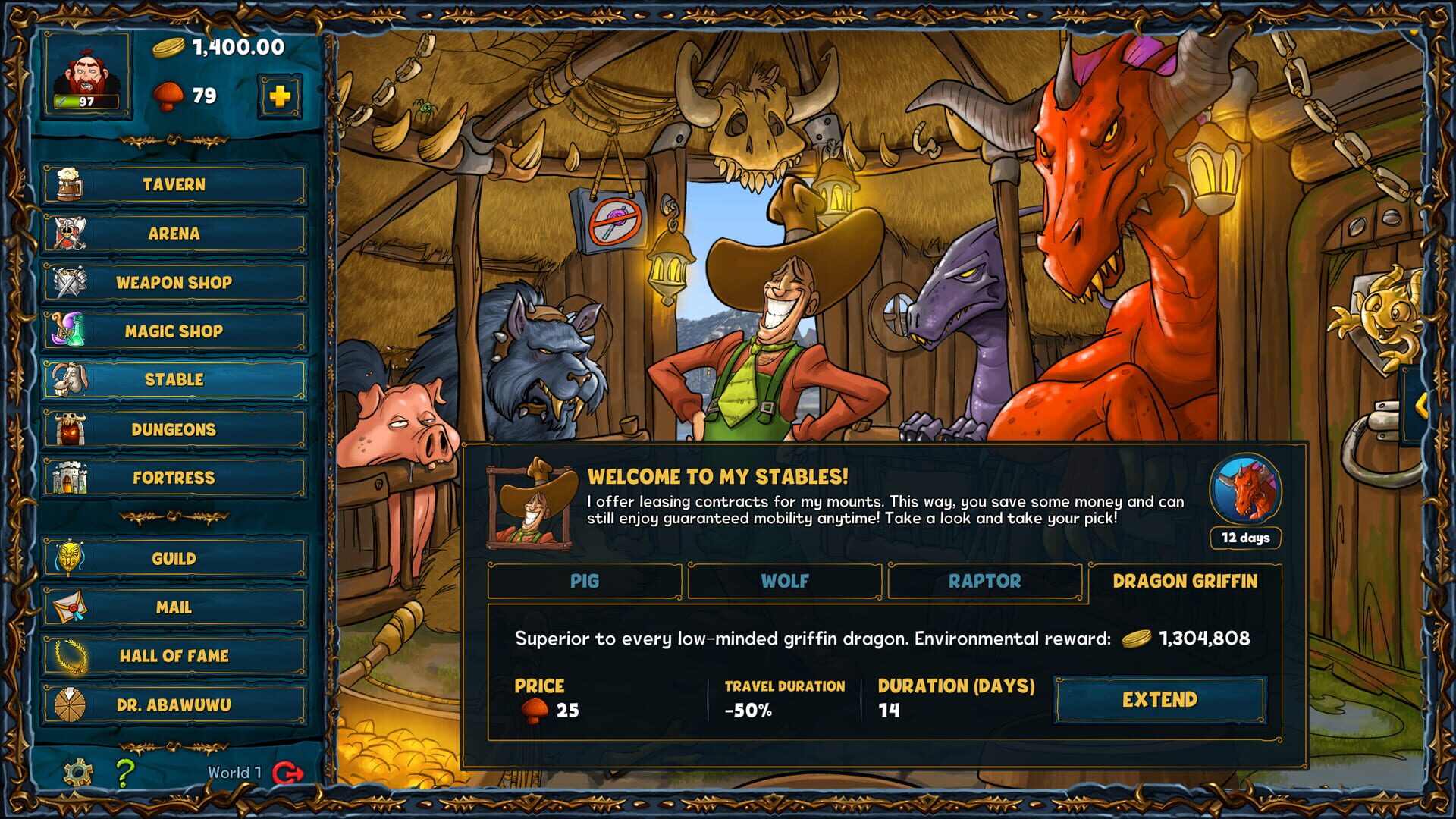 Screenshot for Shakes and Fidget Remastered