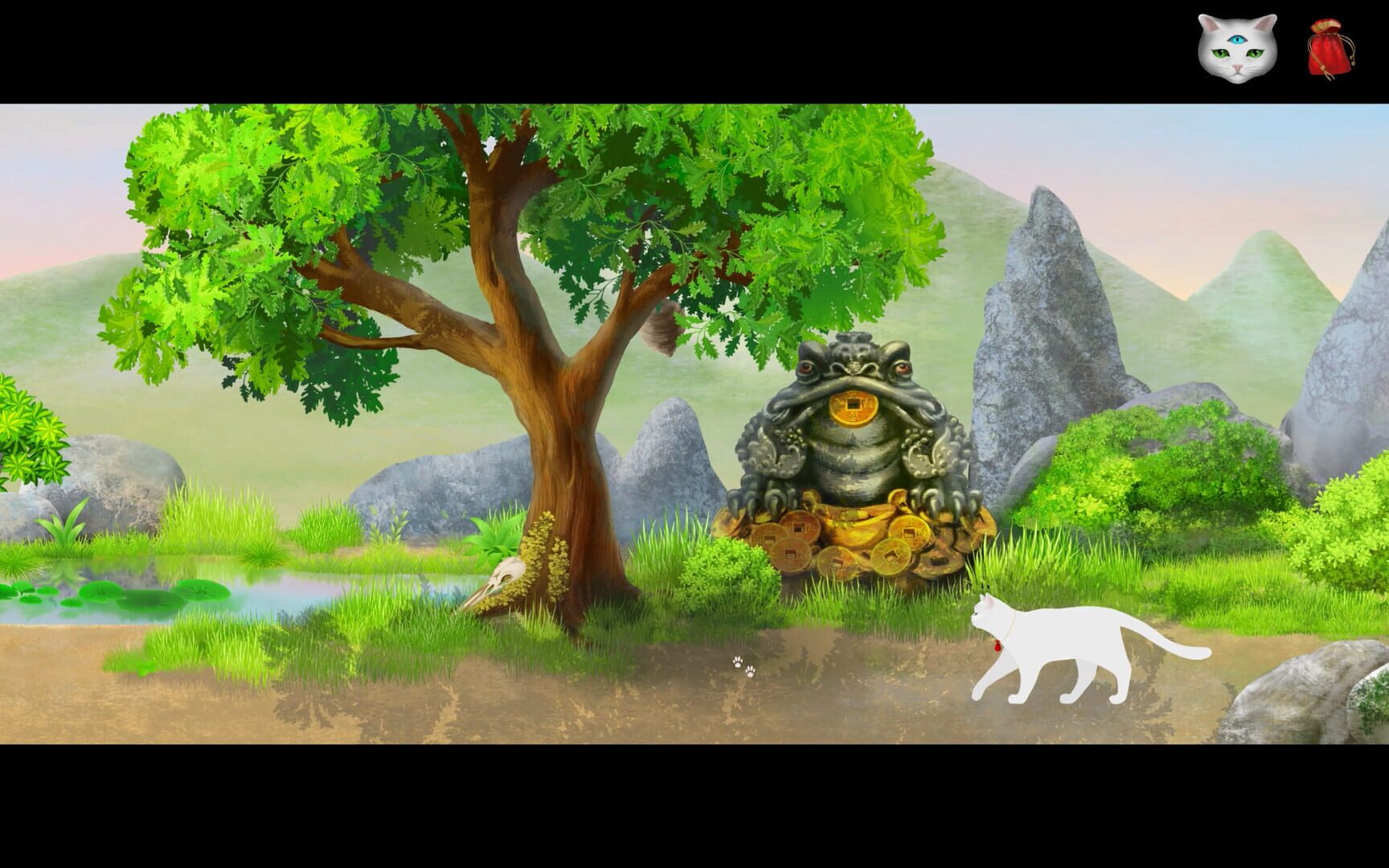 Screenshot for Cat and Ghostly Road
