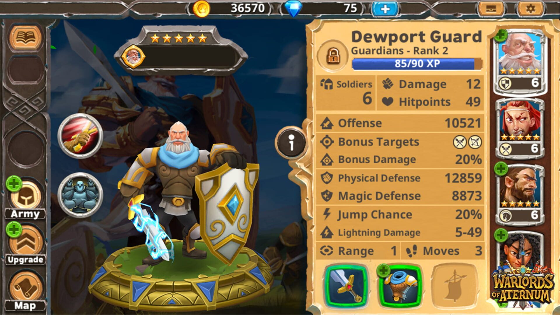 Screenshot for Warlords of Aternum