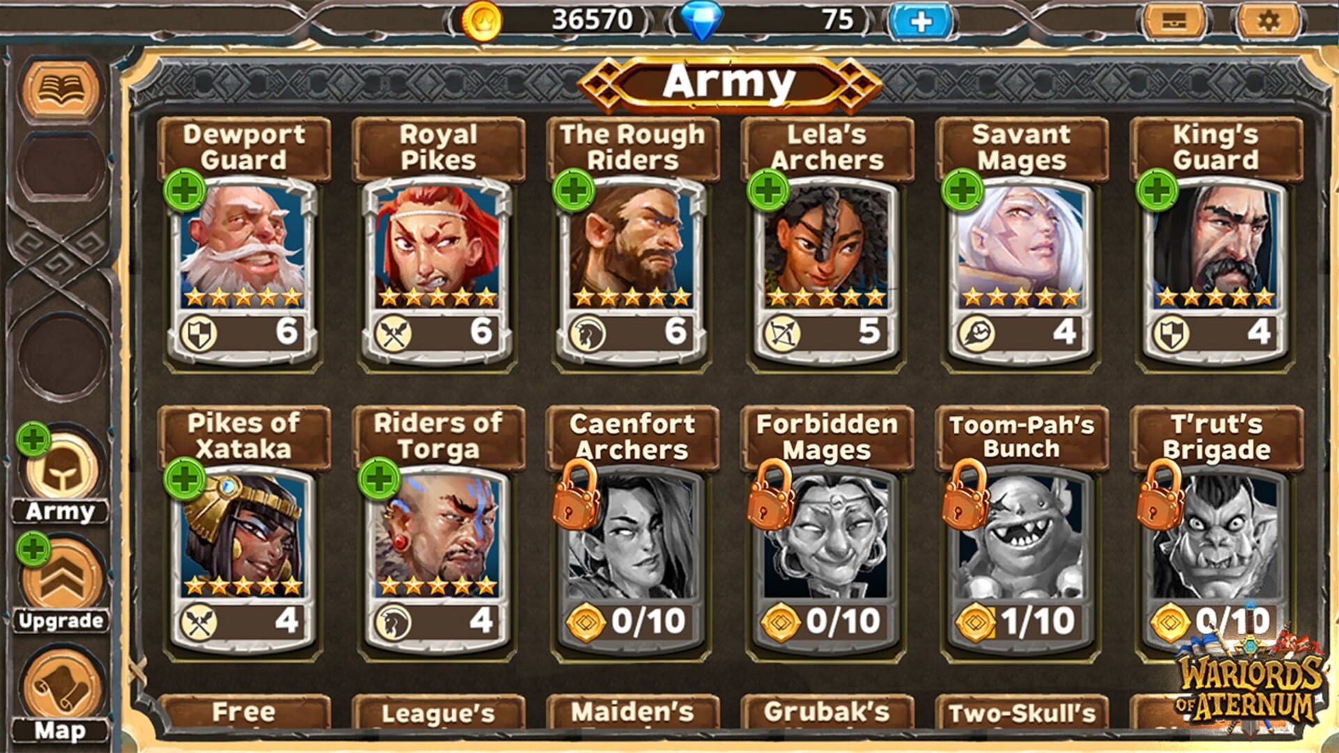 Screenshot for Warlords of Aternum