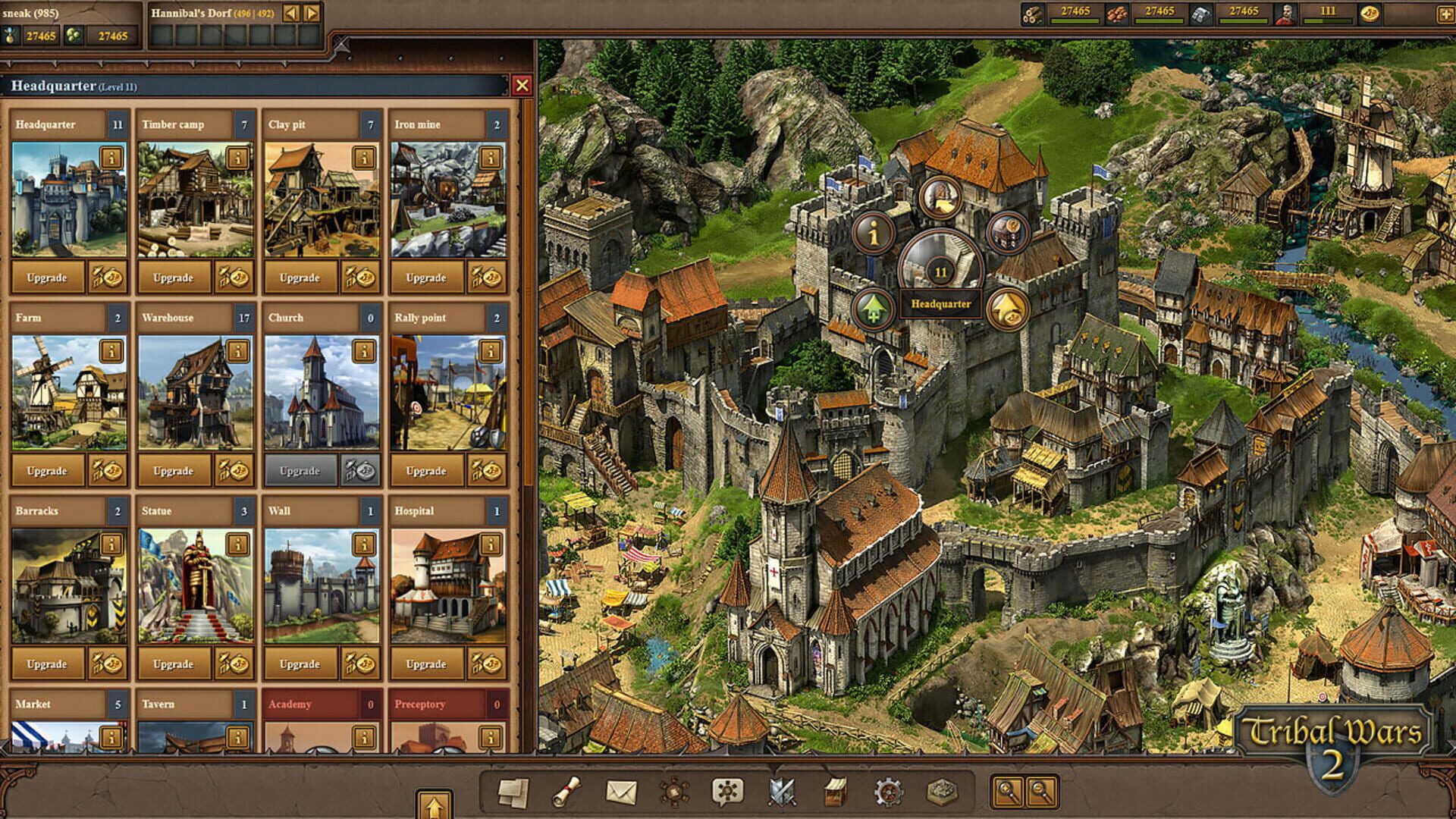 Screenshot for Tribal Wars 2
