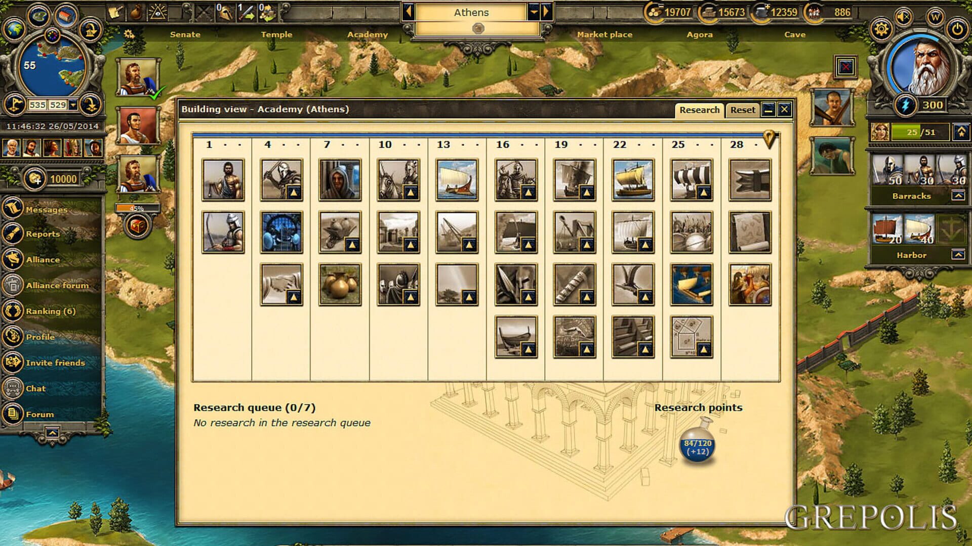 Screenshot for Grepolis