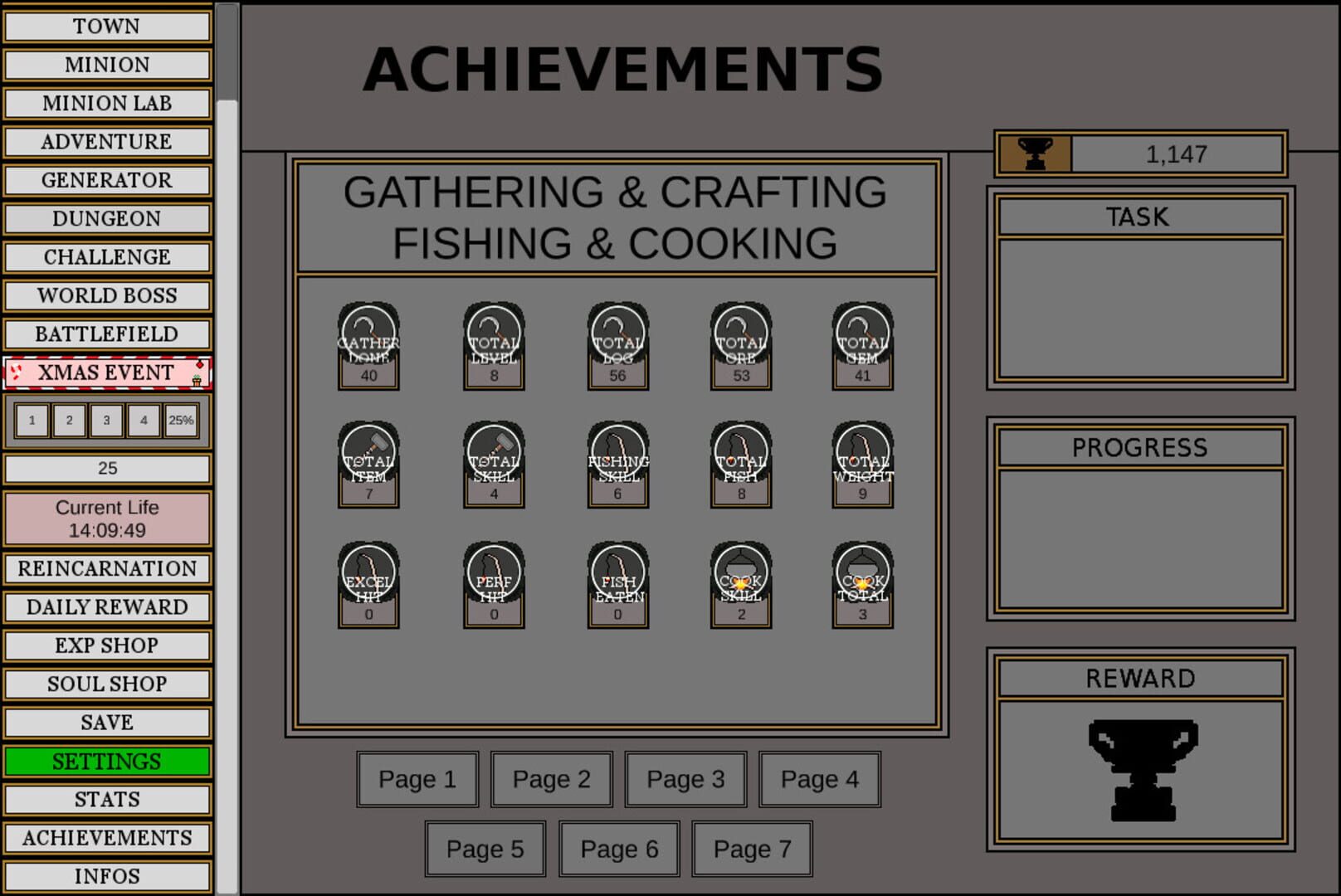 Screenshot for Wizard and Minion Idle