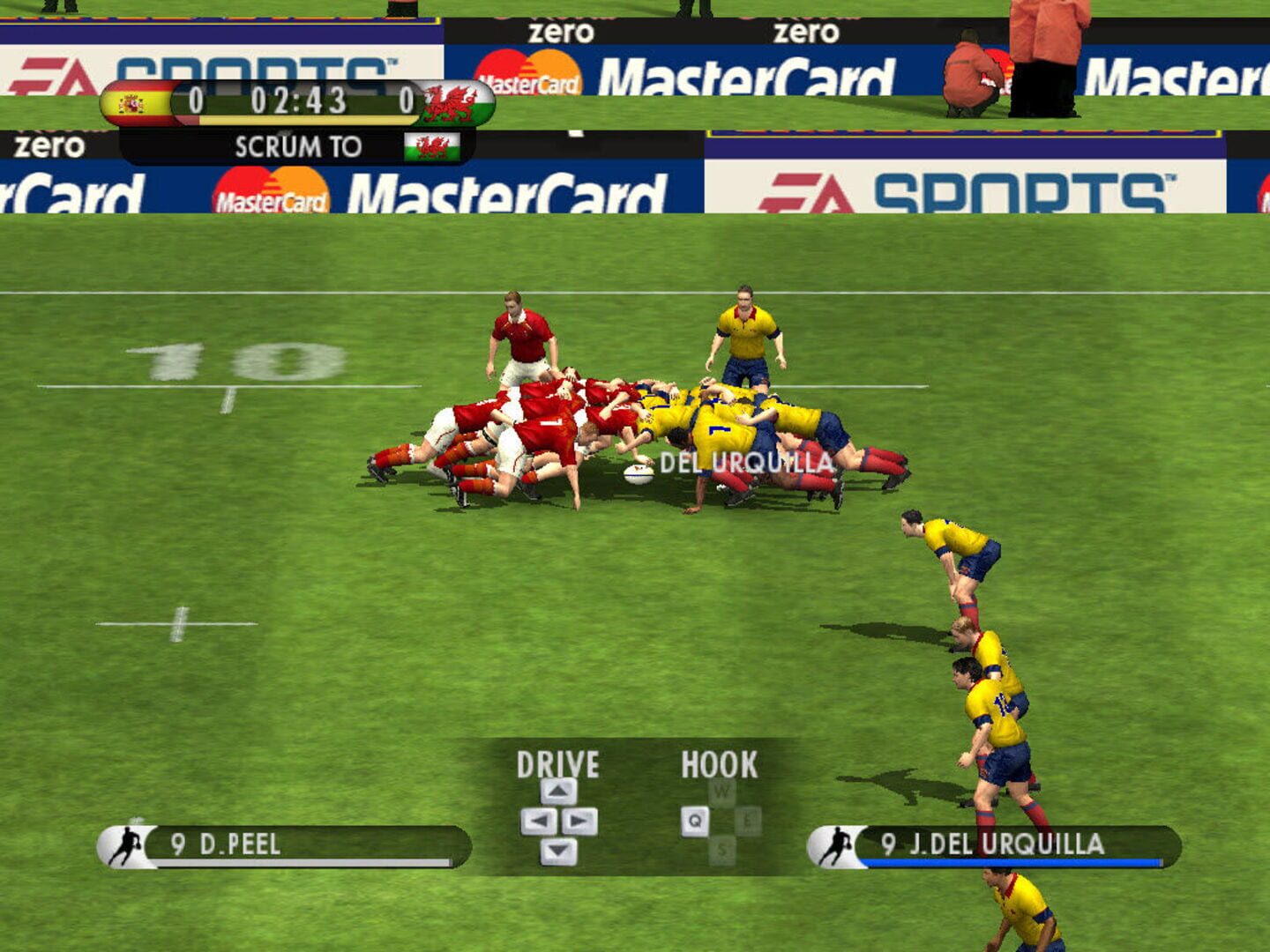 Screenshot for Rugby 08