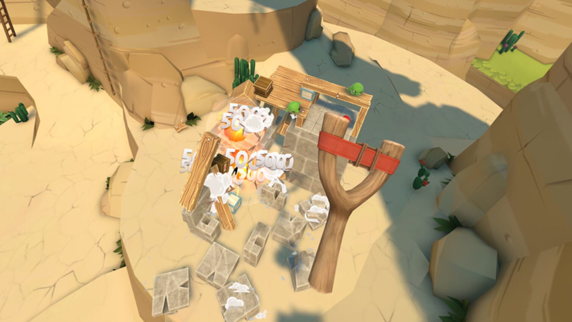 Screenshot for Angry Birds VR: Isle of Pigs