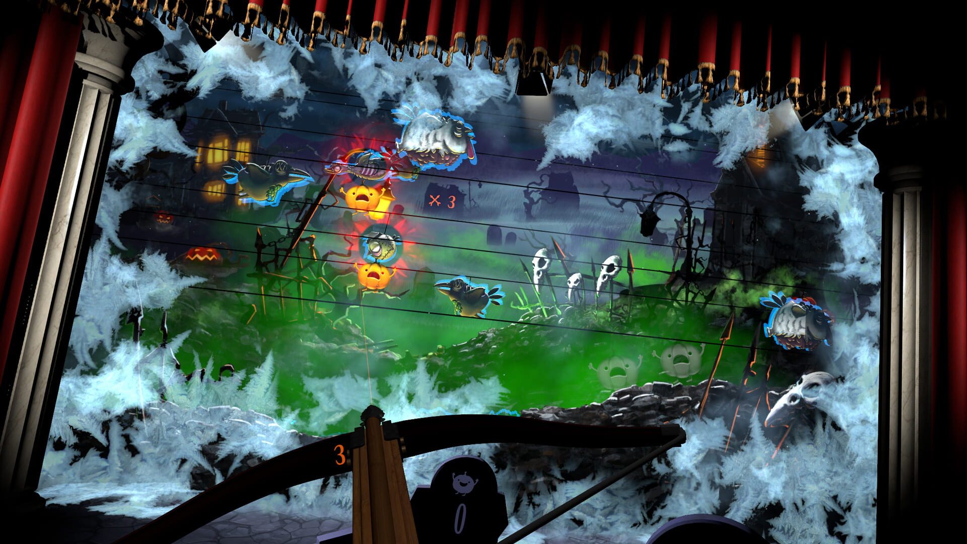 Screenshot for Shoot the Zombirds VR