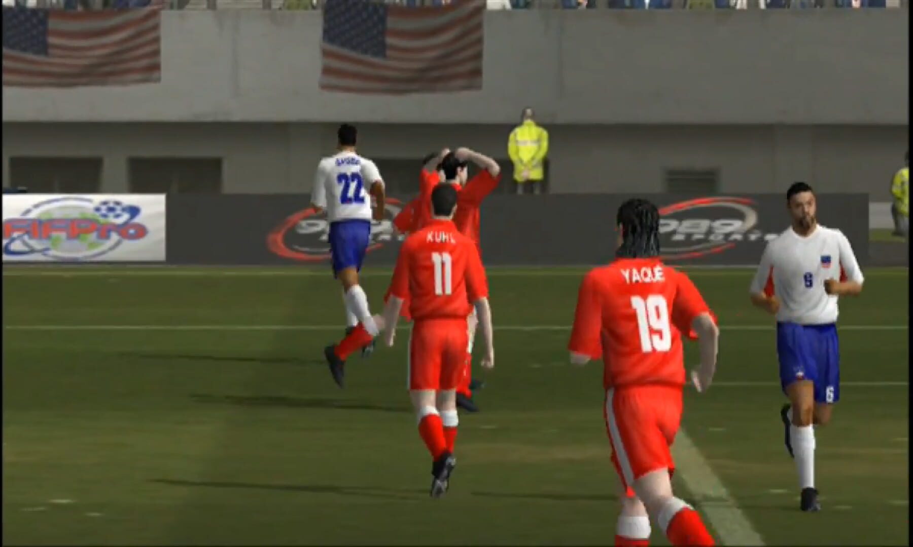 Screenshot for World Tour Soccer 2003