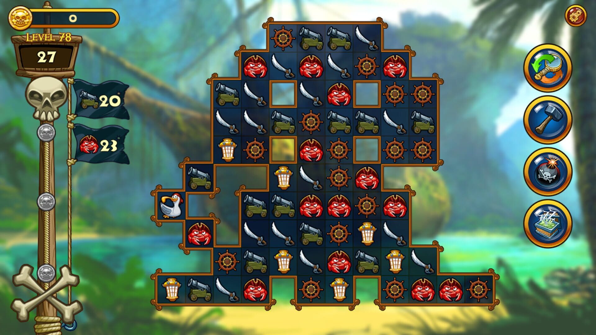 Screenshot for Match Three Pirates! Heir to Davy Jones