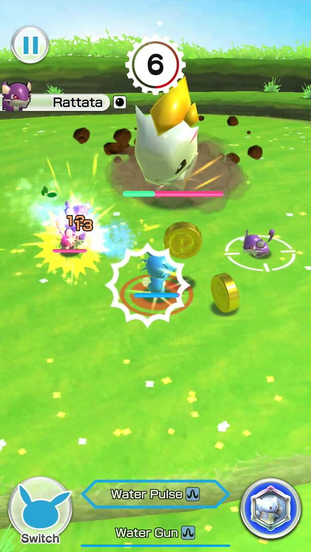 Screenshot for Pokémon Rumble Rush