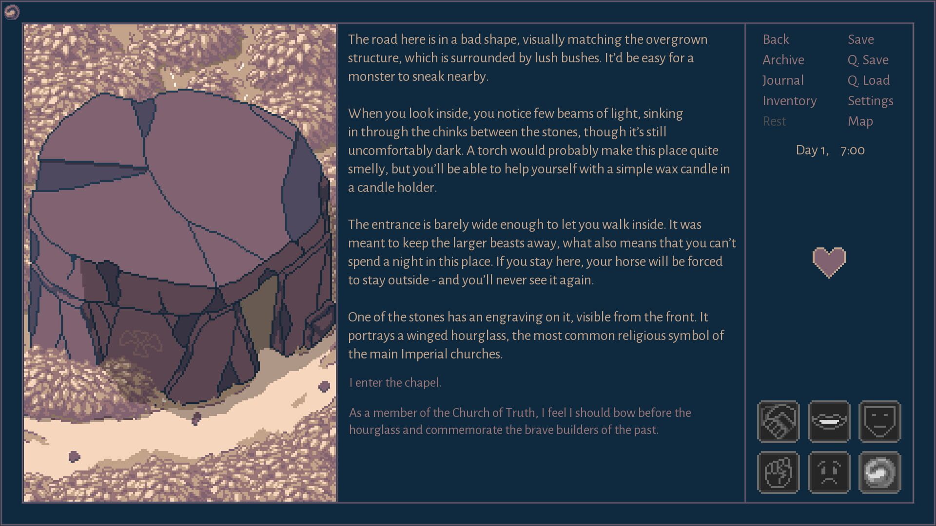 Screenshot for Roadwarden