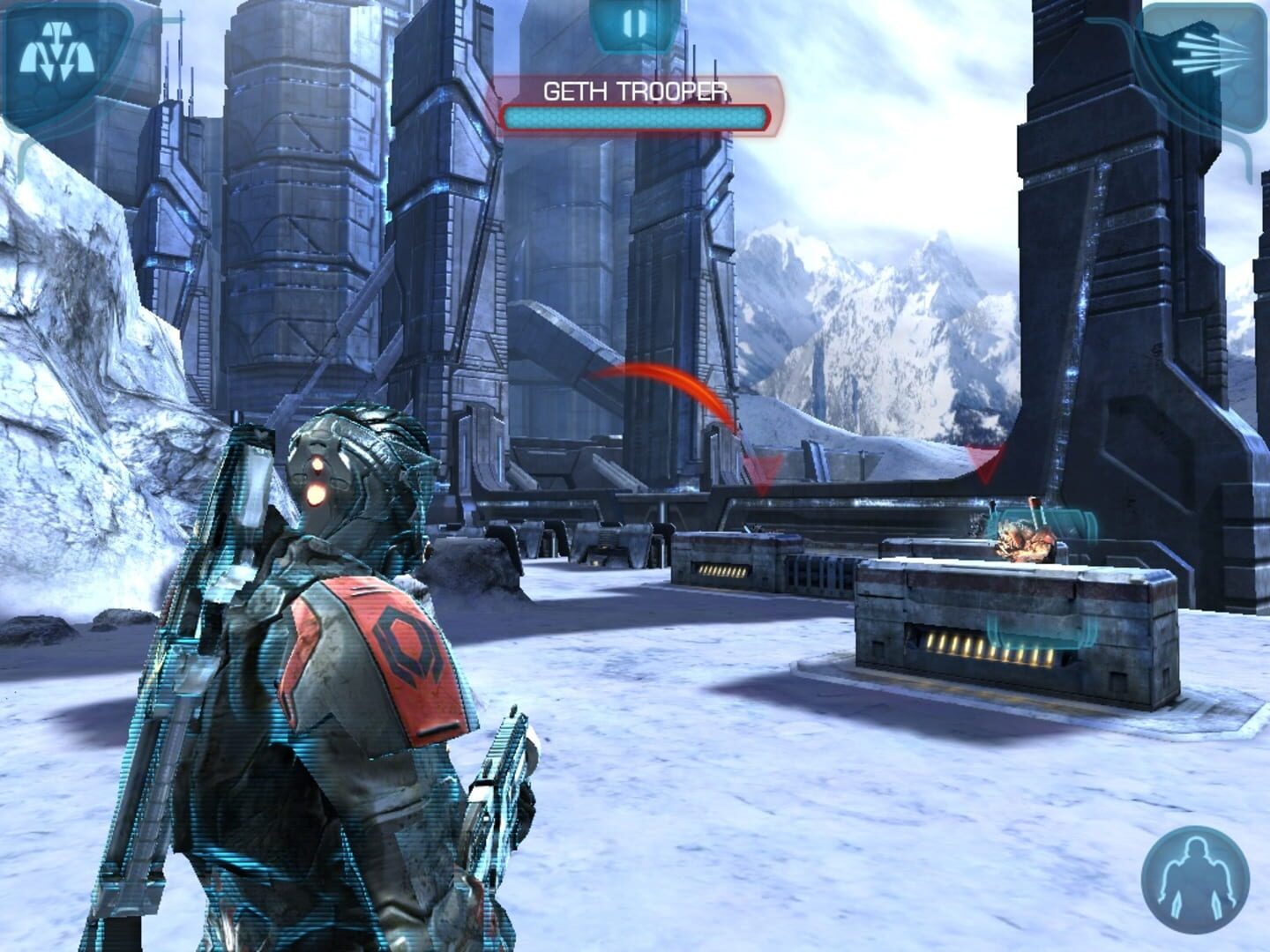 Screenshot for Mass Effect: Infiltrator