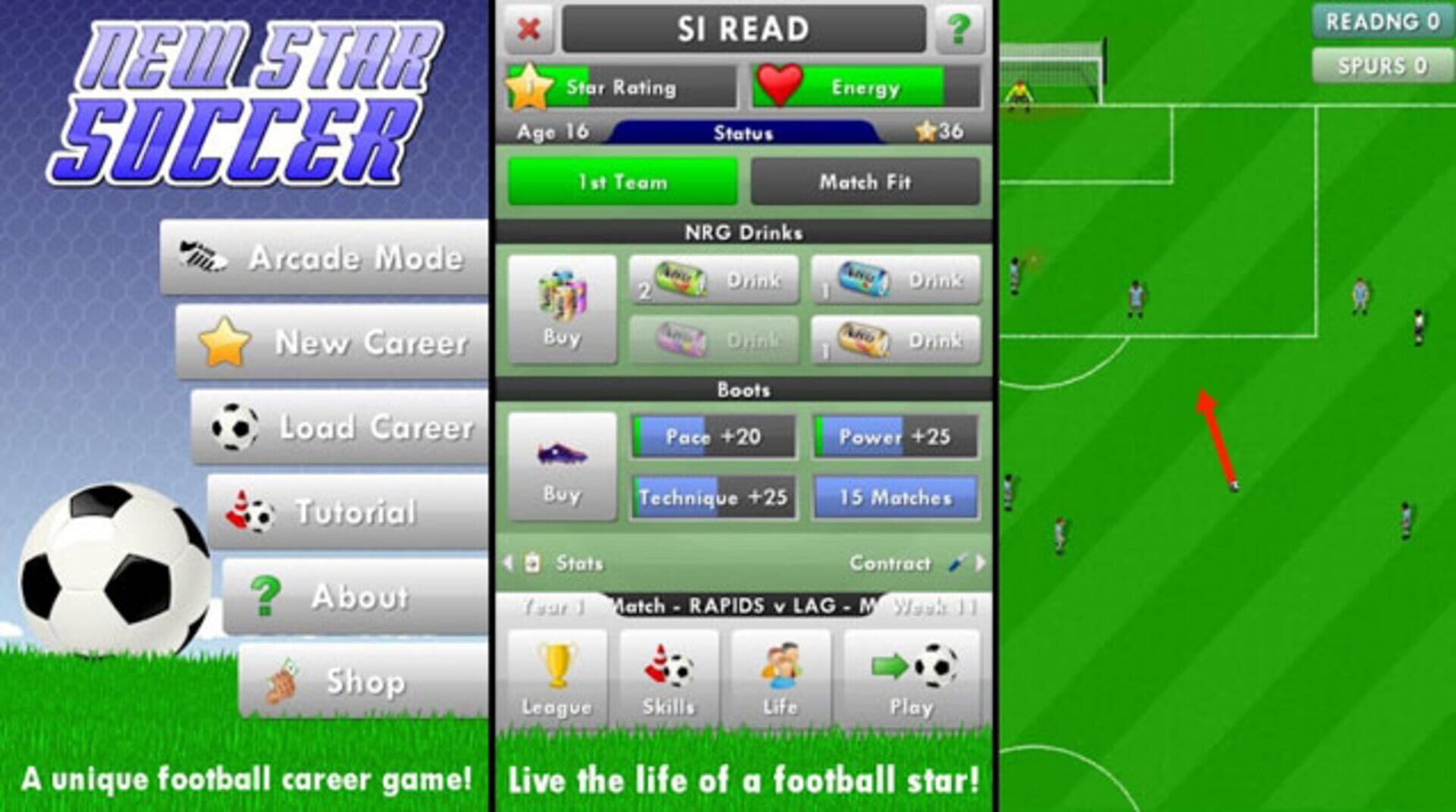 Screenshot for New Star Soccer