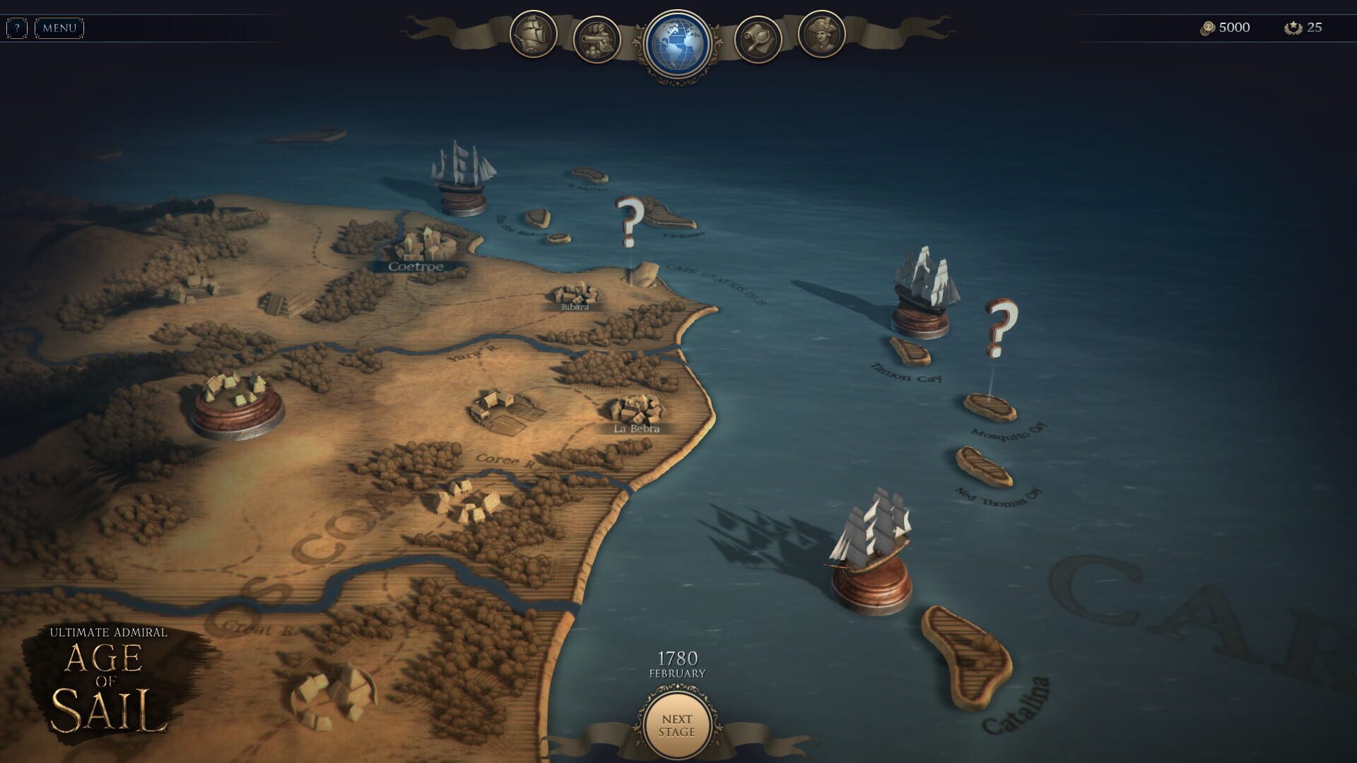 Screenshot for Ultimate Admiral: Age of Sail