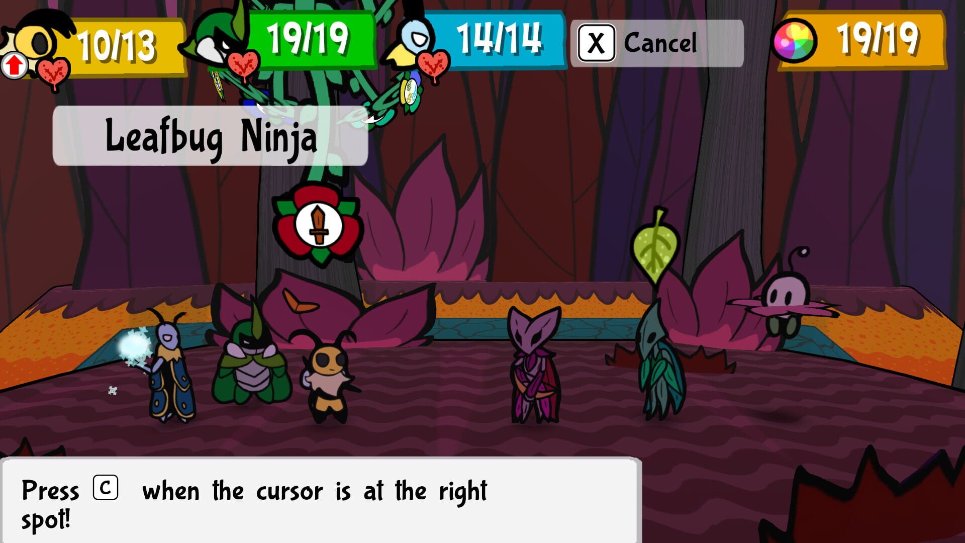Screenshot for Bug Fables: The Everlasting Sapling