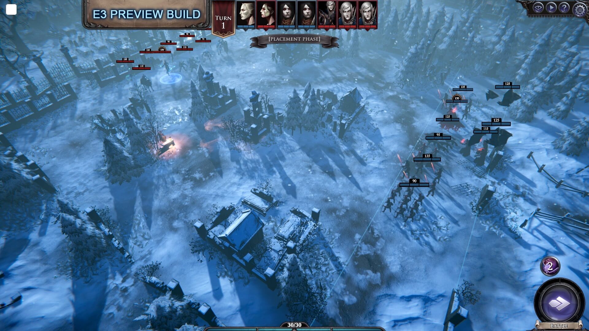 Screenshot for Immortal Realms: Vampire Wars