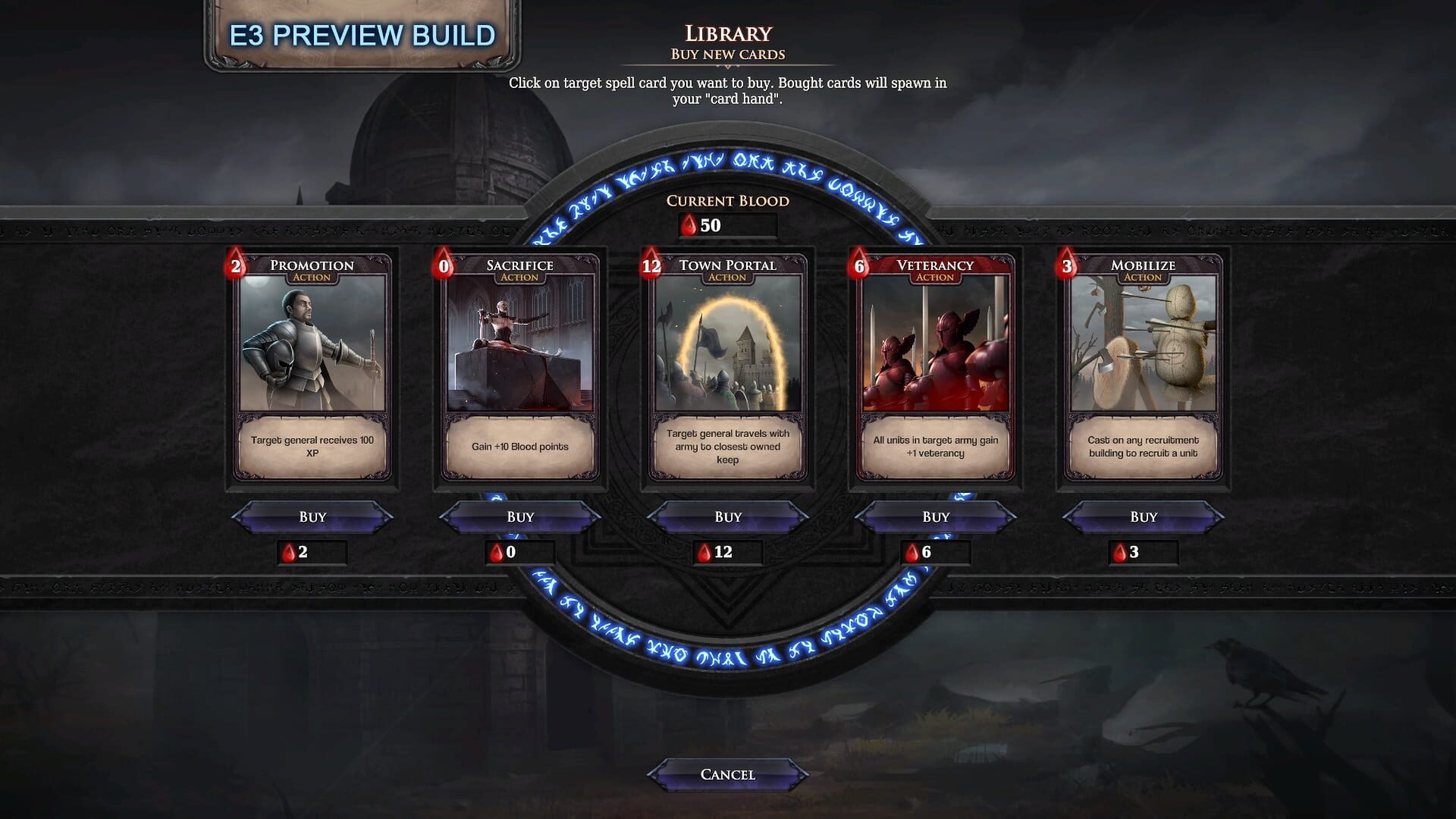 Screenshot for Immortal Realms: Vampire Wars