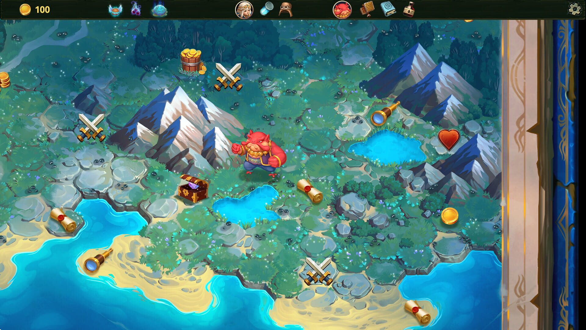 Screenshot for Roguebook