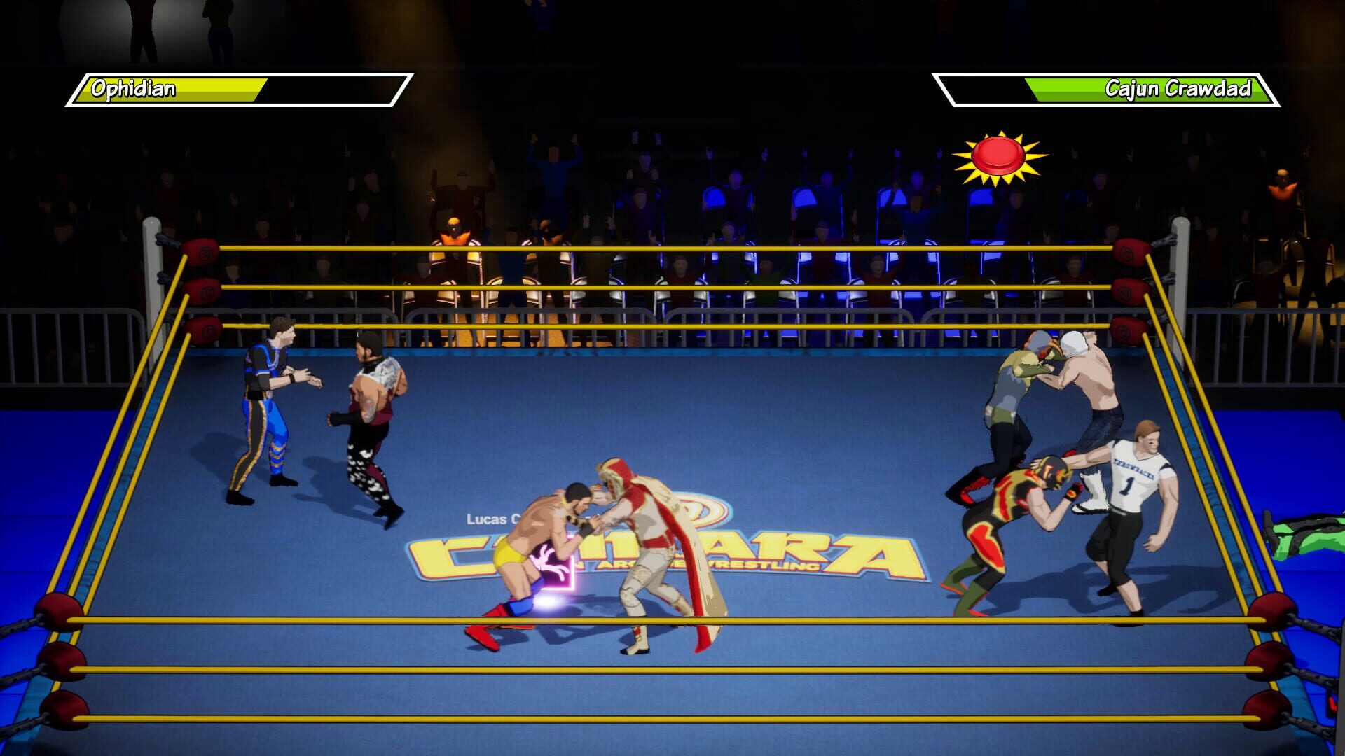 Screenshot for Action Arcade Wrestling