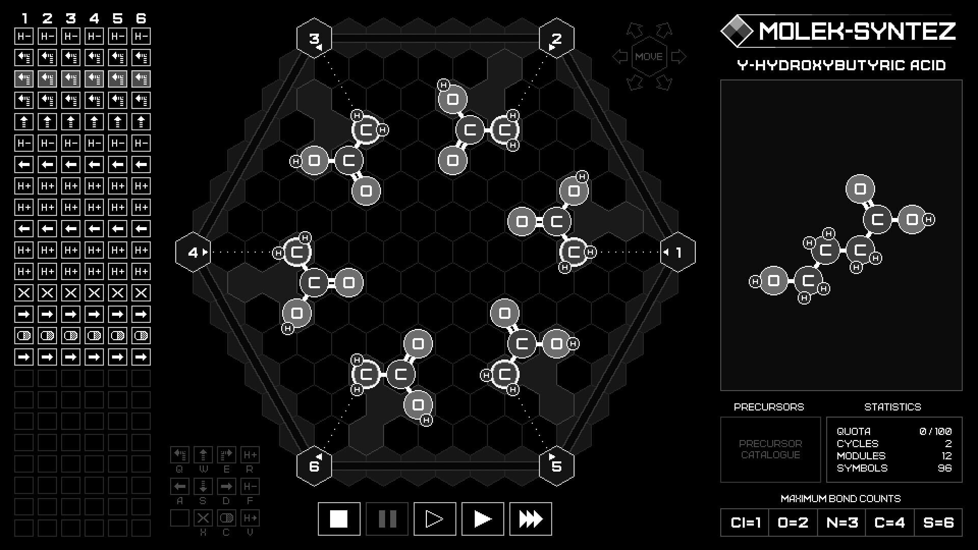 Screenshot for Molek-Syntez