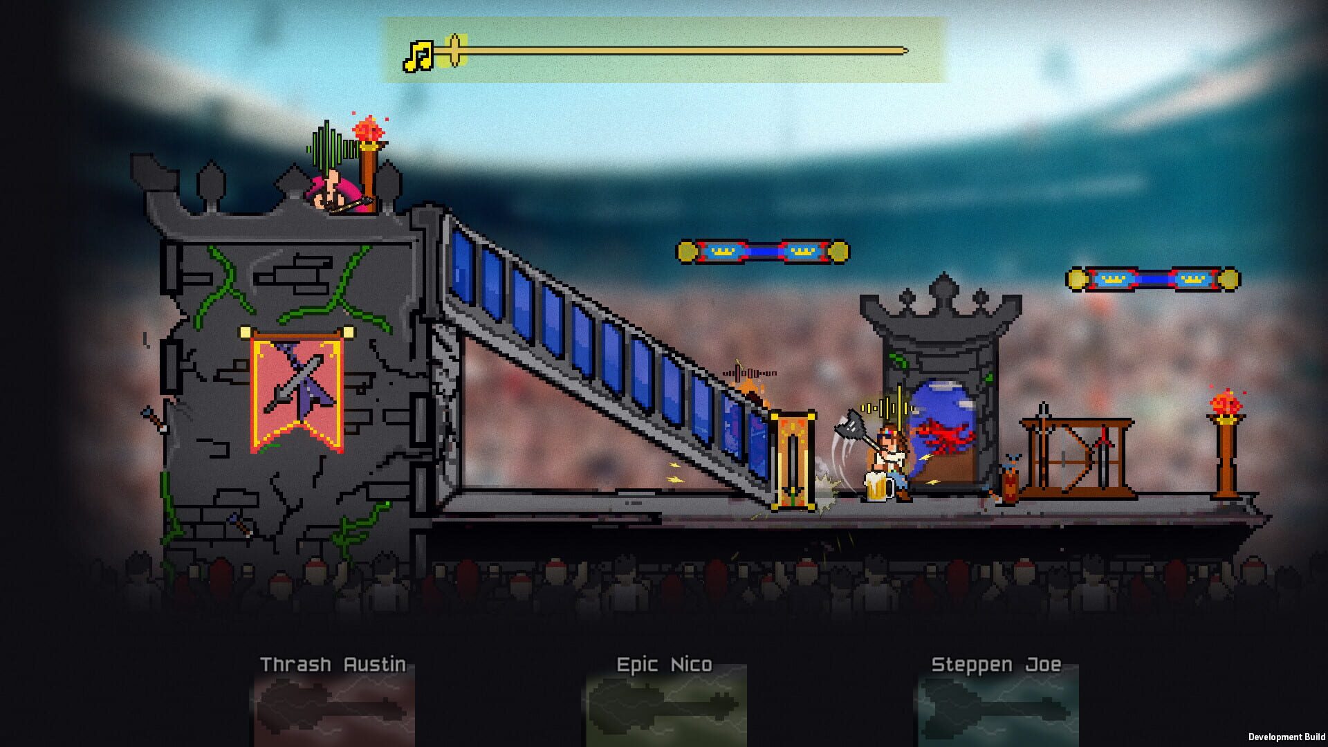 Screenshot for It's Raining Fists and Metal