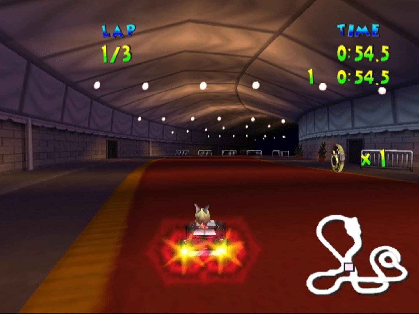 Screenshot for Walt Disney World Quest: Magical Racing Tour