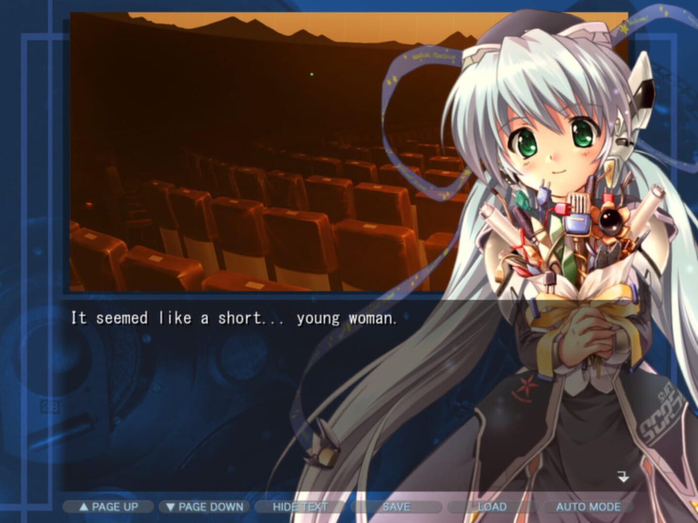 Screenshot for Planetarian: The Reverie of a Little Planet