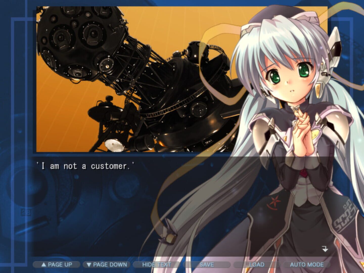 Screenshot for Planetarian: The Reverie of a Little Planet