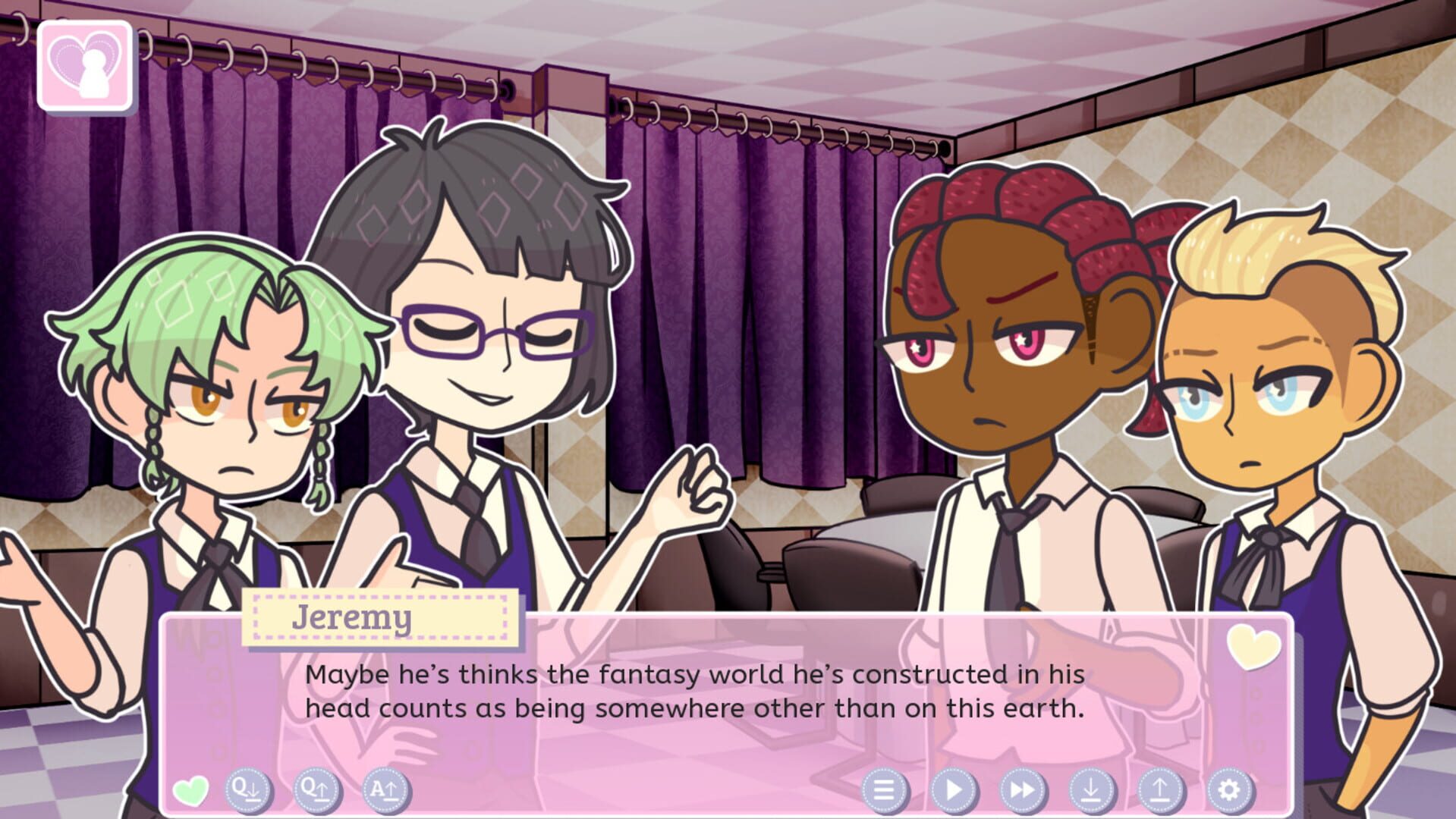 Screenshot for XOXO Blood Droplets