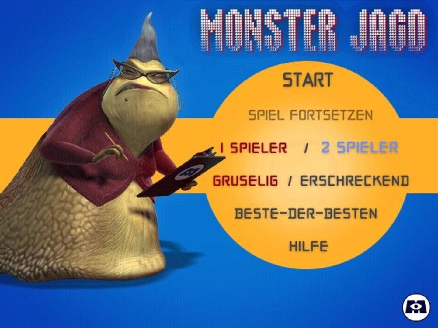 Screenshot for Monsters, Inc.: Wreck Room Arcade - Monster Tag