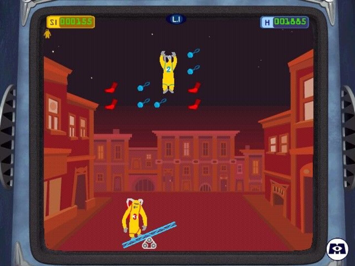 Screenshot for Monsters, Inc.: Wreck Room Arcade - Monster Tag