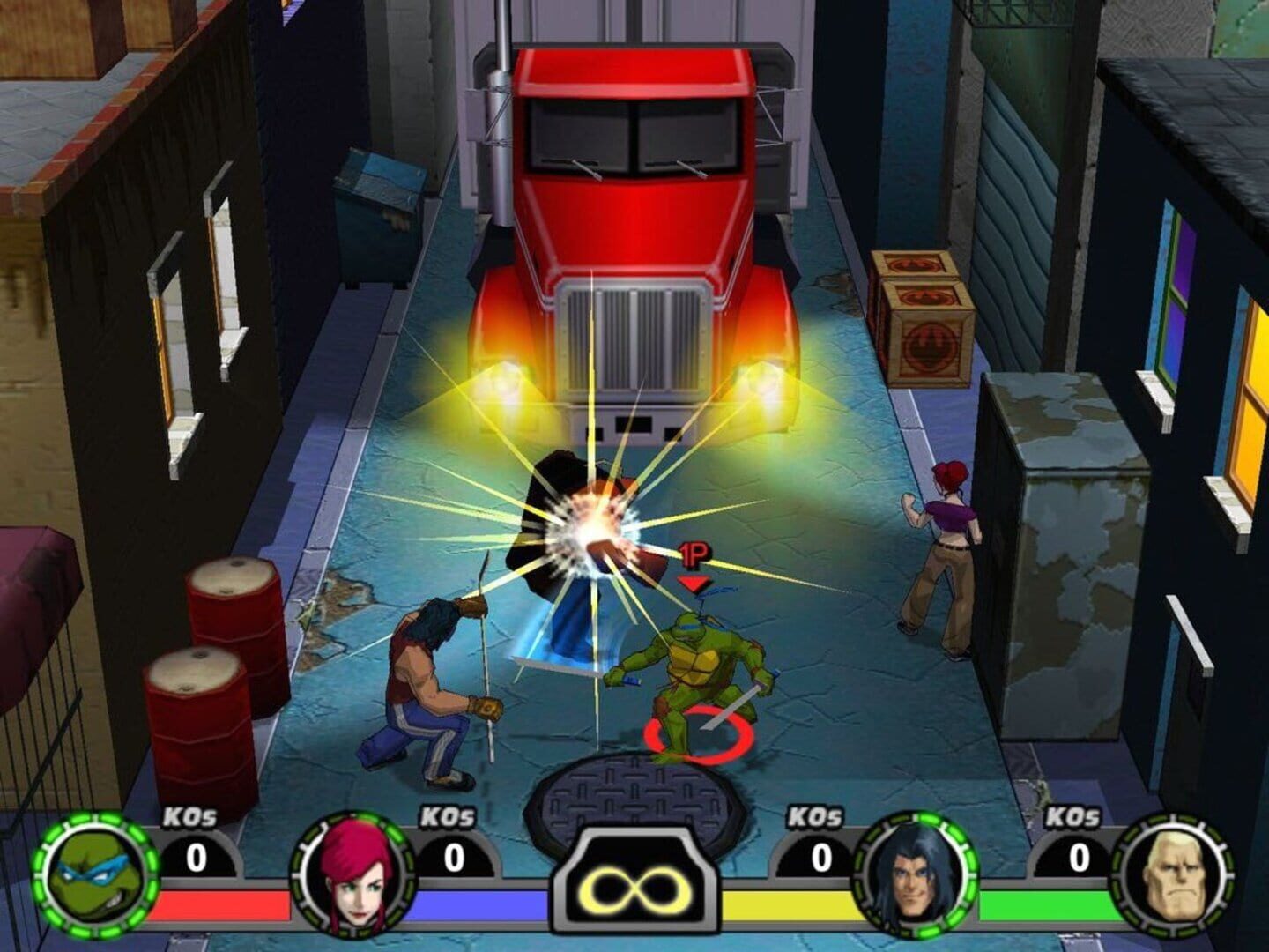 Screenshot for TMNT: Mutant Melee