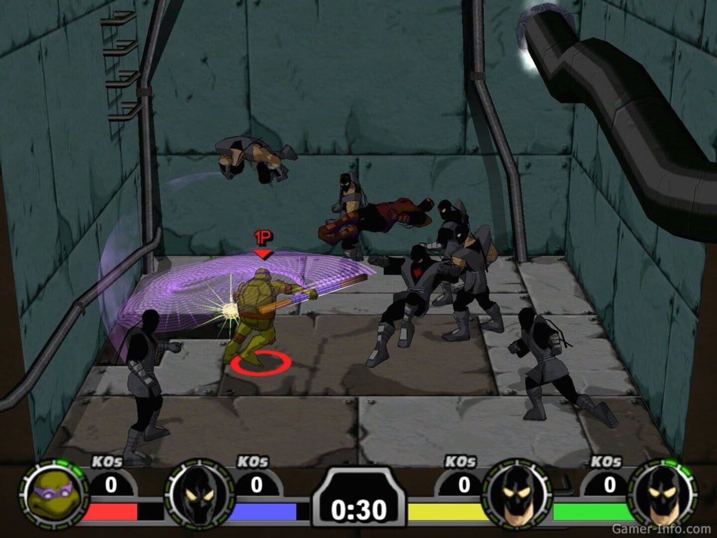 Screenshot for TMNT: Mutant Melee