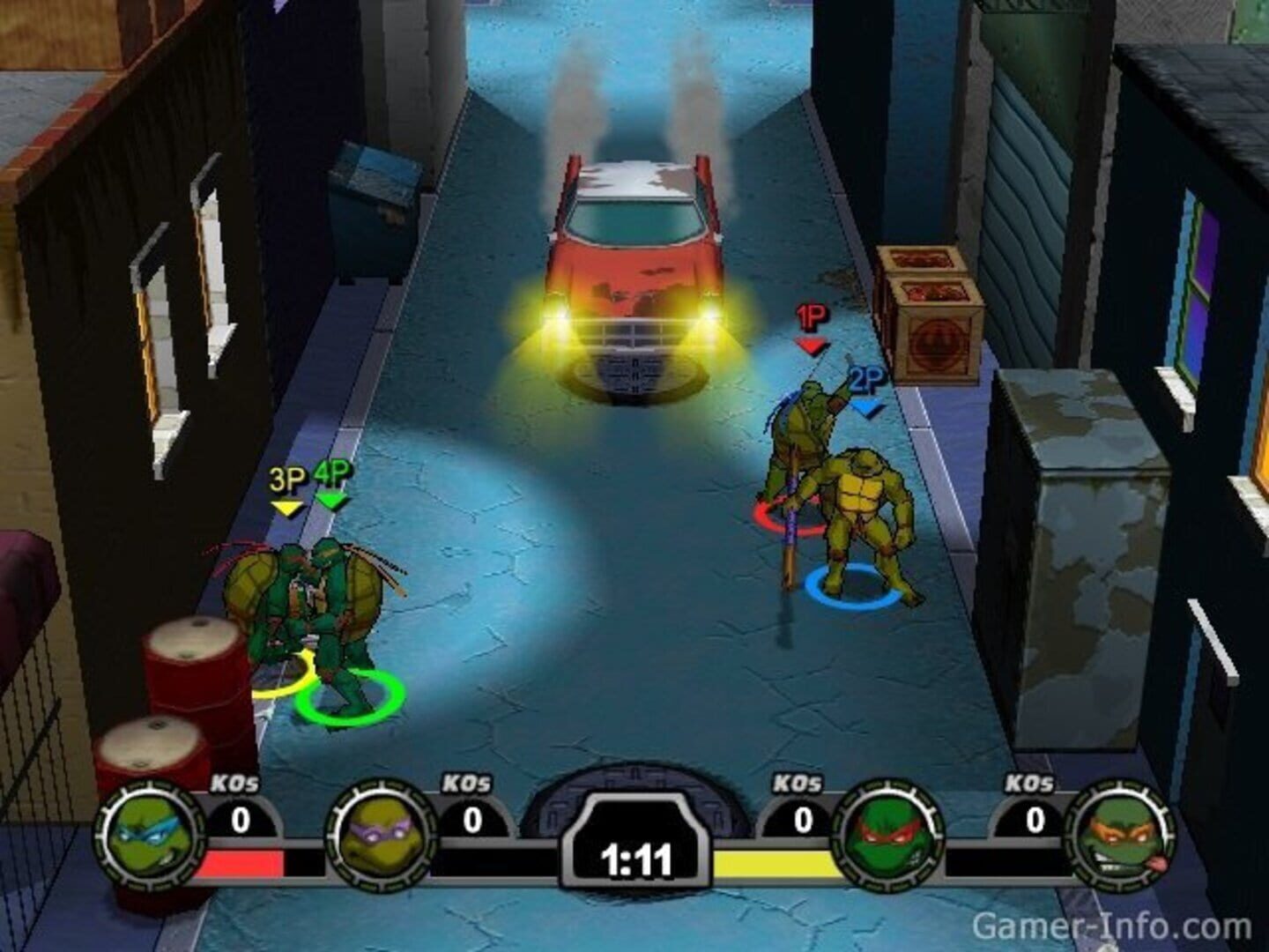 Screenshot for TMNT: Mutant Melee
