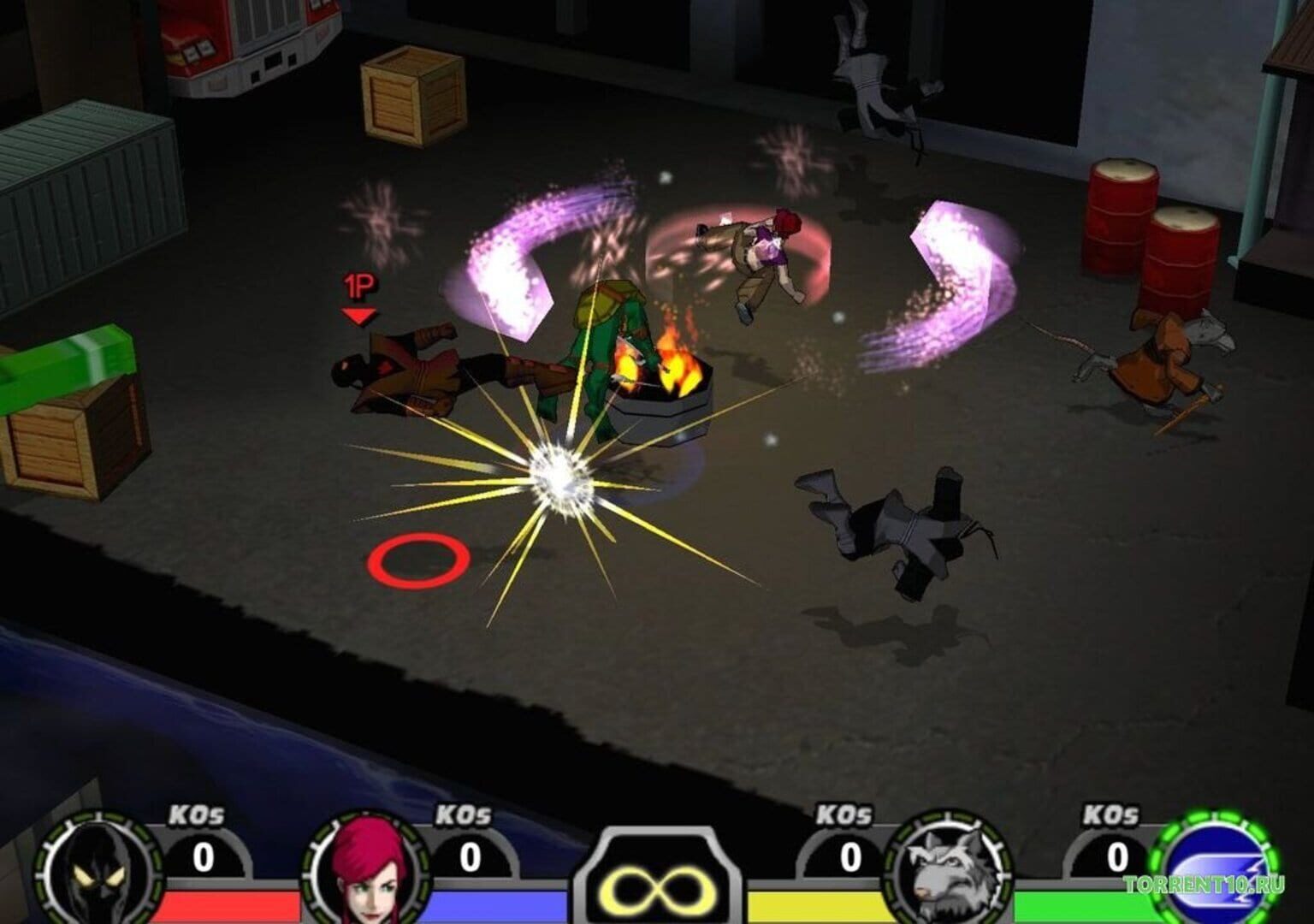 Screenshot for TMNT: Mutant Melee